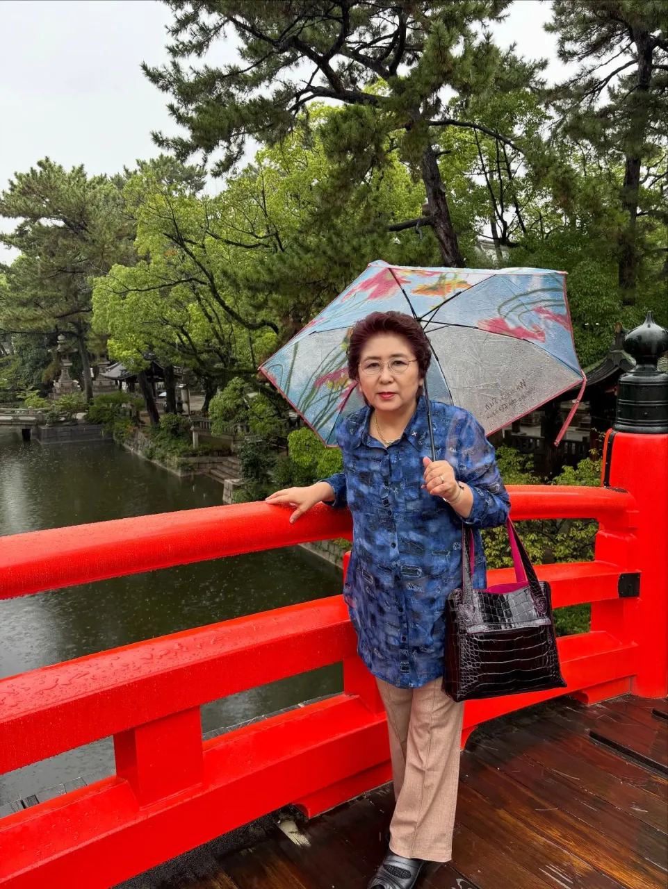 大阪での静かな一日。